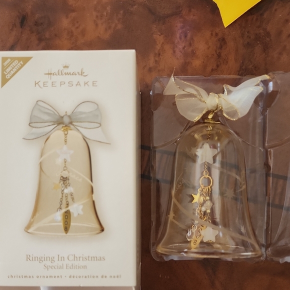 Hallmark Keepsake Gold Bell Ornament - Picture 3 of 3